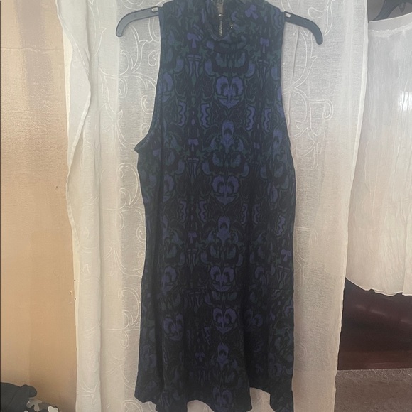 Free People Black and Purple Dress - Picture 1 of 3